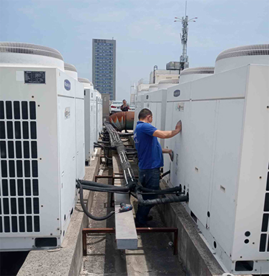 薛城中央空调制热和不制冷系统维修方法